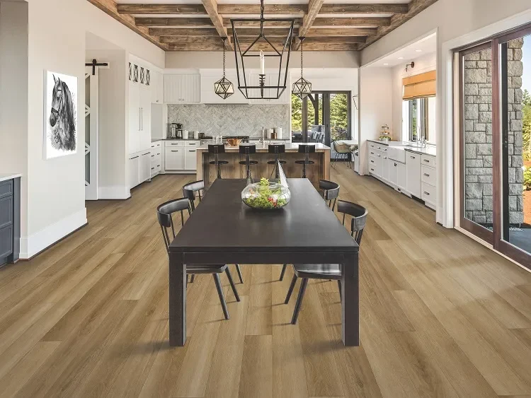 How durable is luxury vinyl flooring?