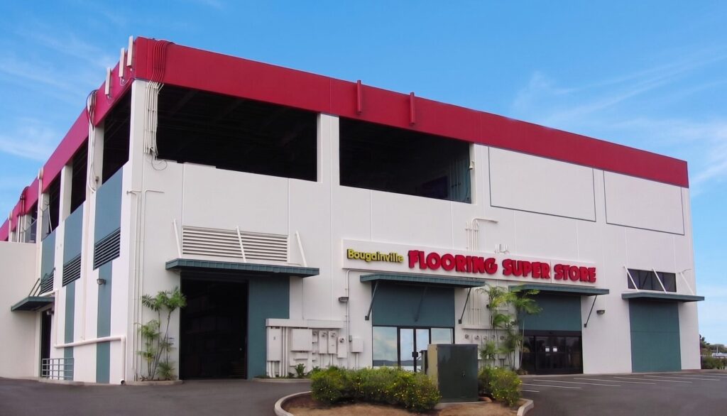 BFSS Exterior Cropped | Bougainville Flooring Super Store